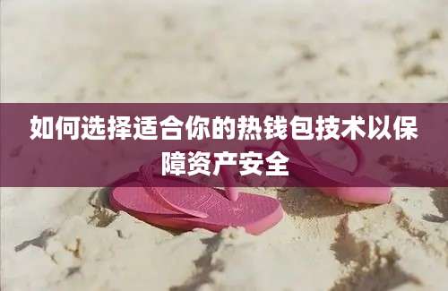 如何选择适合你的热钱包技术以保障资产安全