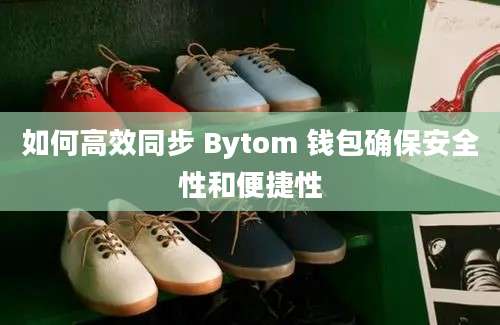 如何高效同步 Bytom 钱包确保安全性和便捷性