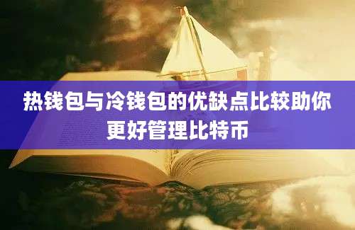 热钱包与冷钱包的优缺点比较助你更好管理比特币