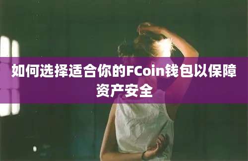 如何选择适合你的FCoin钱包以保障资产安全