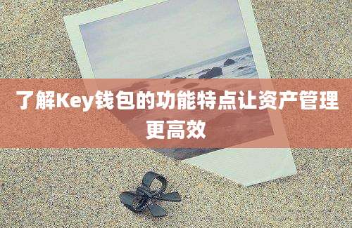 了解Key钱包的功能特点让资产管理更高效