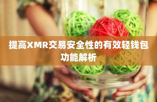 提高XMR交易安全性的有效轻钱包功能解析