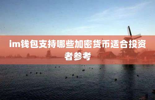 im钱包支持哪些加密货币适合投资者参考