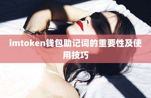 imtoken钱包助记词的重要性及使用技巧