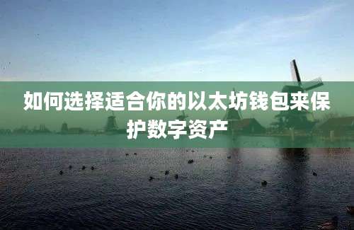 如何选择适合你的以太坊钱包来保护数字资产