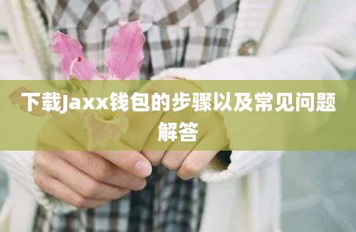 下载Jaxx钱包的步骤以及常见问题解答