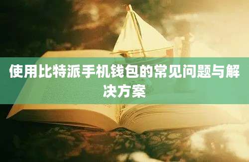 使用比特派手机钱包的常见问题与解决方案